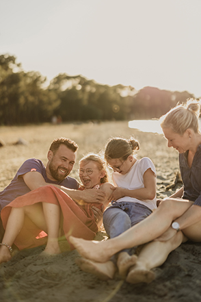 Séance famille à Biscarrosse - La Pauze Photographie